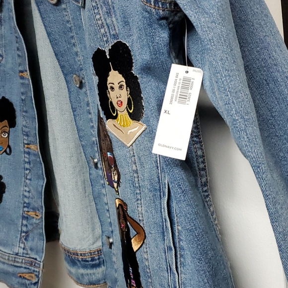 CUSTOM 1 OF 1 Denim Jacket w/ patches - Picture 5 of 7